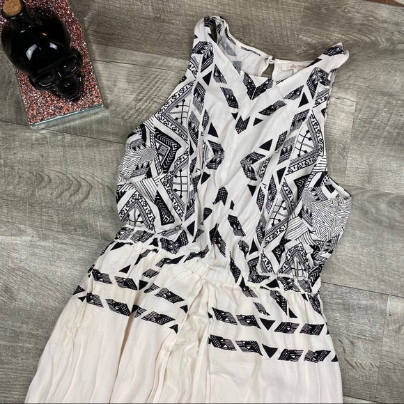 Ella moss white bohemian tribal romper dress - Picture 8 of 9